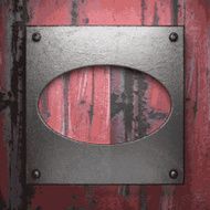 Old metal background N697