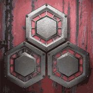Old metal background N706