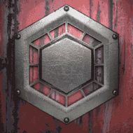 Old metal background N707