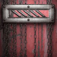 Old metal background N715