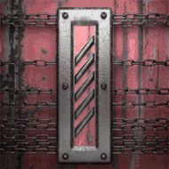 Old metal background N716