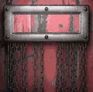 Old metal background N719