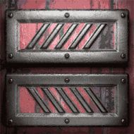 Old metal background N724