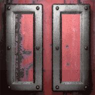 Old metal background N729