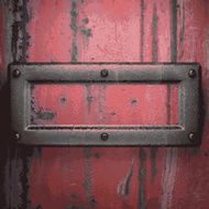 Old metal background N732
