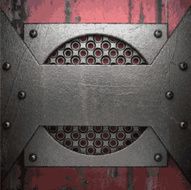 Old metal background N742