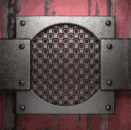Old metal background N744