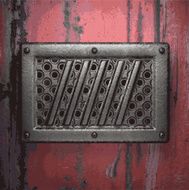 Old metal background N761