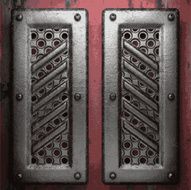 Old metal background N764