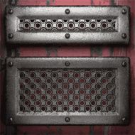 Old metal background N768