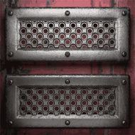 Old metal background N771