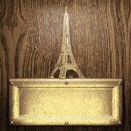 gold and wood background N467