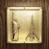 gold and wood background N471