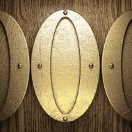 gold and wood background N478