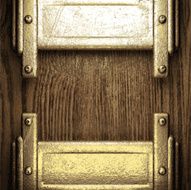 gold and wood background N485