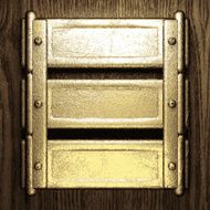 gold and wood background N488