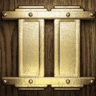 gold and wood background N490