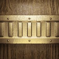 gold and wood background N496
