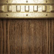 gold and wood background N498