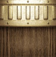 gold and wood background N499