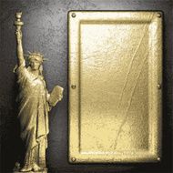 gold and silver background N159