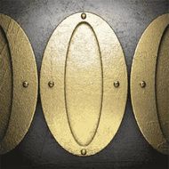 gold and silver background N161