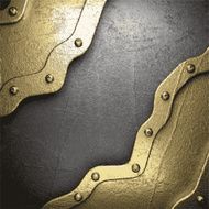gold and silver background N184