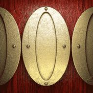 gold and wood background N512