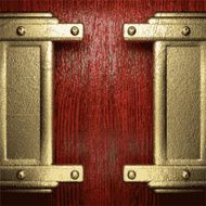 gold and wood background N517