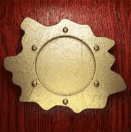 gold and wood background N531