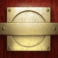 gold and wood background N533