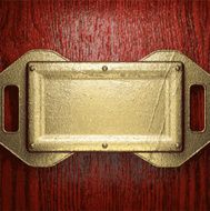 gold and wood background N538