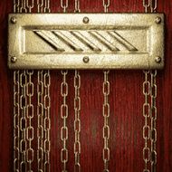 gold and wood background N554