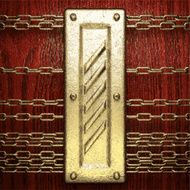 gold and wood background N555
