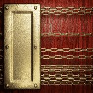 gold and wood background N558