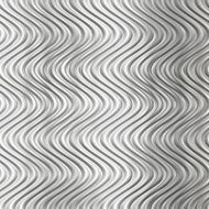 Aluminum silver stripe pattern