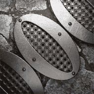 metal and stone background N93