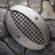 metal and stone background N95