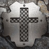 metal and stone background N105