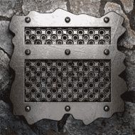 metal and stone background N107
