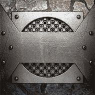 metal and stone background N117
