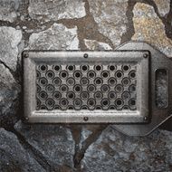 metal and stone background N123