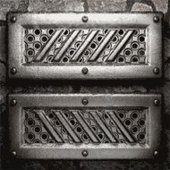 metal and stone background N138