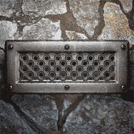 metal and stone background N146