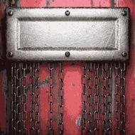 Old metal background N791