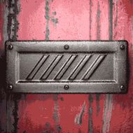 Old metal background N797