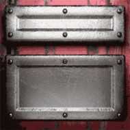 Old metal background N799