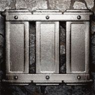metal and stone background N160