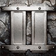 metal and stone background N161