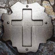metal and stone background N164
